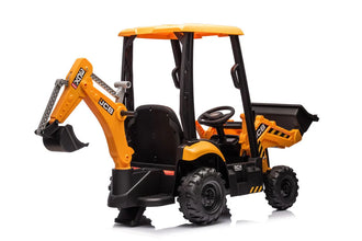 JCB 12V Electric Ride-On Tractor - Yellow