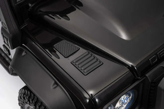 Land Rover Defender 110 SVX Spectra 24v Ride On Car with Remote - Black
