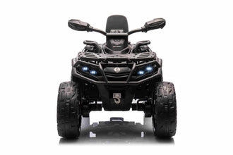 Licensed Cam Am Outlander 24V Electric Kids 2 Seater Quad Bike in Black