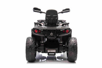 Licensed Cam Am Outlander 24V Electric Kids 2 Seater Quad Bike in Black