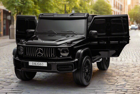 XXL Sized Mercedes G63 24V 2 Seater Kids Ride On Car - Black