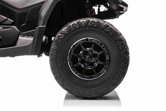 Licensed Cam Am Outlander 24V Electric Kids 2 Seater Quad Bike in Black