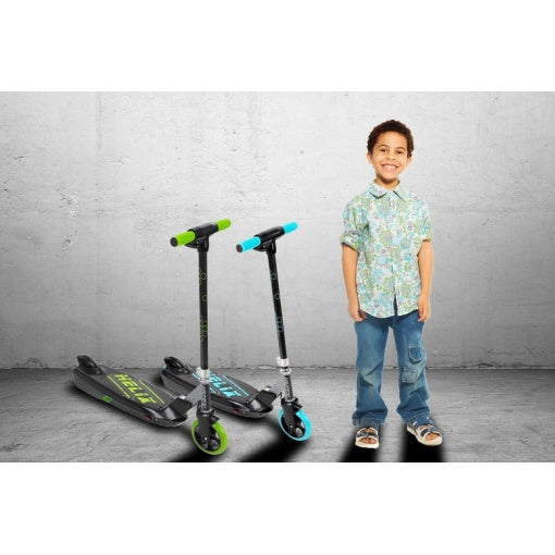 Huffy Helix 12v Kids Electric Scooter In Green
