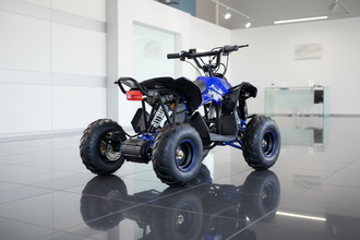 1200W 48V Electric Quad Bike with Brushless Shaft Drive ATV - Blue