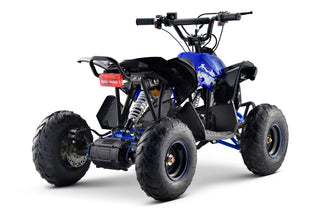 1200W 48V Electric Quad Bike with Brushless Shaft Drive ATV - Blue