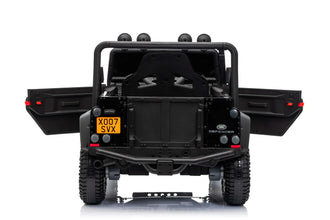 Land Rover Defender 110 SVX Spectra 24v Ride On Car with Remote - Black