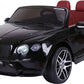 Licensed Bentley Supersports 2 seater Kids 12V Ride On Car with parental controller in Black