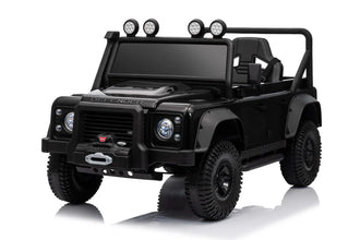 Land Rover Defender 110 SVX Spectra 24v Ride On Car with Remote - Black