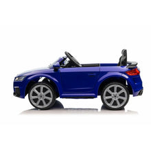 Audi TT-RS Kids 12V Licensed Ride On Car with parental control In Blue