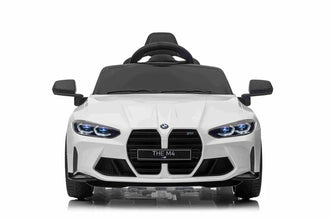 Licensed BMW M4 Electric 12V Kids Ride on Car With Remote - White