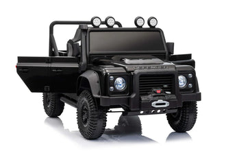 Land Rover Defender 110 SVX Spectra 24v Ride On Car with Remote - Black