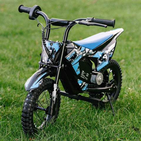 K4 Electric Dirt Bike for Kids (Ages 3–8) - Blue