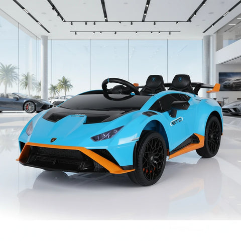 Lamborghini Huracan STO 12V With DRIFT MODE Kids ride on car with  parental controller