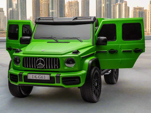 XXL Sized Mercedes G63 24V 2 Seater Kids Ride On Car - Green