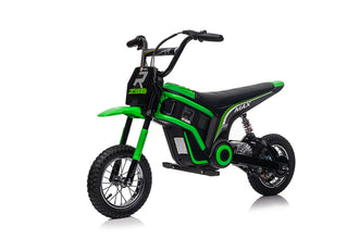 24V Kids Ride on Motorbike Electric 350W Motors with Twist Grip Throttle - Green
