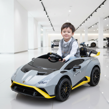 Lamborghini Huracan STO Drift 24V Children Ride on Car With a parental controller - Grey