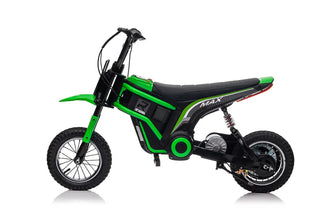 24V Kids Ride on Motorbike Electric 350W Motors with Twist Grip Throttle - Green