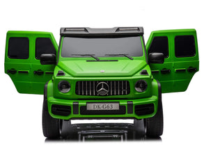 XXL Sized Mercedes G63 24V 2 Seater Kids Ride On Car - Green