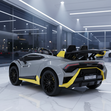Lamborghini Huracan STO Drift 24V Children Ride on Car With a parental controller - Grey