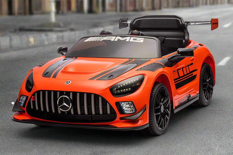 Licensed 12v Mercedes-AMG GT3 Kids Ride on Car - Orange