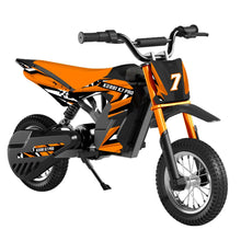 Kubbi K7 Pro Electric 300w Dirt Bike for Kids (Ages 5–12) - Orange
