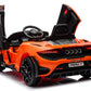 Mclaren 765LT Electric 12V Kids Ride on Toy Car With Remote - Orange