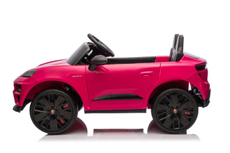 Porsche Macan Electric Ride-On Car For Kids - Pink