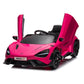 McLaren 765LT Electric 12V Kids Ride on Car With Remote - Pink