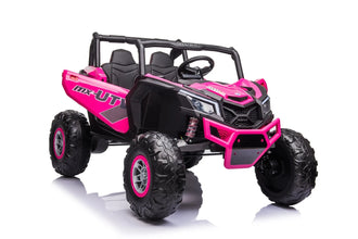 24V Electric XMX613 Kids Ride On 2 Seater Buggy - Pink