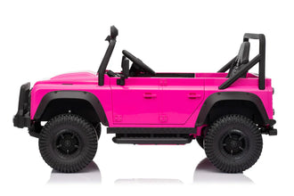 Land Rover Defender 110 SVX Spectra 24v Ride On Car with Remote - Pink