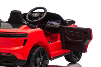 Porsche Macan 12V Electric Ride-On Car For Kids - Red