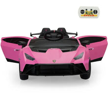 Lamborghini Huracan STO Drift 24V Children Ride on Car With parental control - PINK