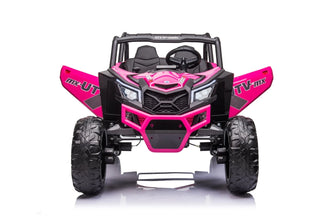 24V Electric XMX613 Kids Ride On 2 Seater Buggy - Pink