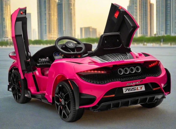 Kids pink top electric cars