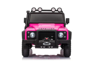 Land Rover Defender 110 SVX Spectra 24v Ride On Car with Remote - Pink