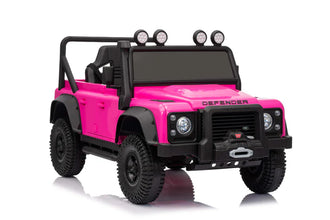 Land Rover Defender 110 SVX Spectra 24v Ride On Car with Remote - Pink