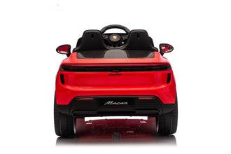Porsche Macan 12V Electric Ride-On Car For Kids - Red