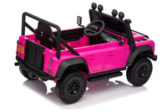 Land Rover Defender 110 SVX Spectra 24v Ride On Car with Remote - Pink