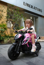 Licensed KTM Superduke 12v Electric Ride On Kids Motor Bike with Stabilizers - Pink