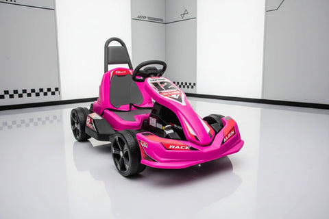 New Predatour 12V Electric Kids Ride on Go Kart with Parent Remote - EVA Wheels