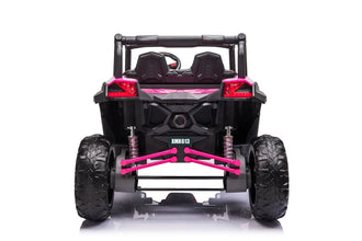 24V Electric XMX613 Kids Ride On 2 Seater Buggy - Pink