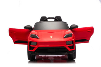 Porsche Macan 12V Electric Ride-On Car For Kids - Red