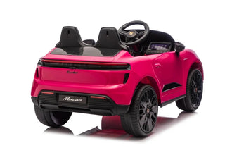 Porsche Macan Electric Ride-On Car For Kids - Pink