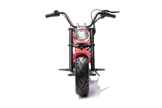 Neo Outlaw Harley style Juniors 24V Electro chopper Cruiser High Powered Kids Electric Motorbike - Red