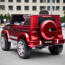 Licensed Mercedes G63 12V Kids Ride On Car - Paint Red