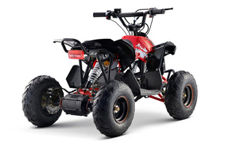 1200W 48V Electric Quad Bike with Brushless Shaft Drive ATV - Red