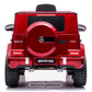 Licensed Mercedes G63 12V Optional High Door Kids Ride On Car - Paint Red