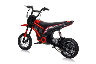24V Kids Ride on Motorbike Electric 350W Motors with Twist Grip Throttle - Red