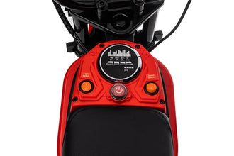 24V Kids Ride on Motorbike Electric 350W Motors with Twist Grip Throttle - Red