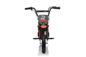 24V Kids Ride on Motorbike Electric 350W Motors with Twist Grip Throttle - Red